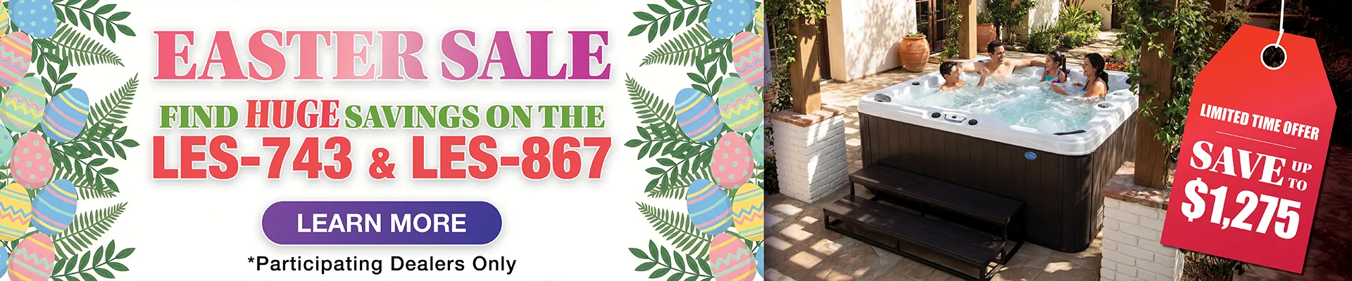 Calspas hot tub being used in a family setting - Bordeaux